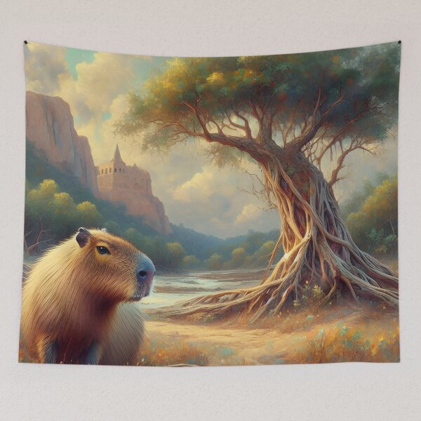 Item preview, Capybara Art #34 | Capybara Lovers designed and sold by ksgraphics222.