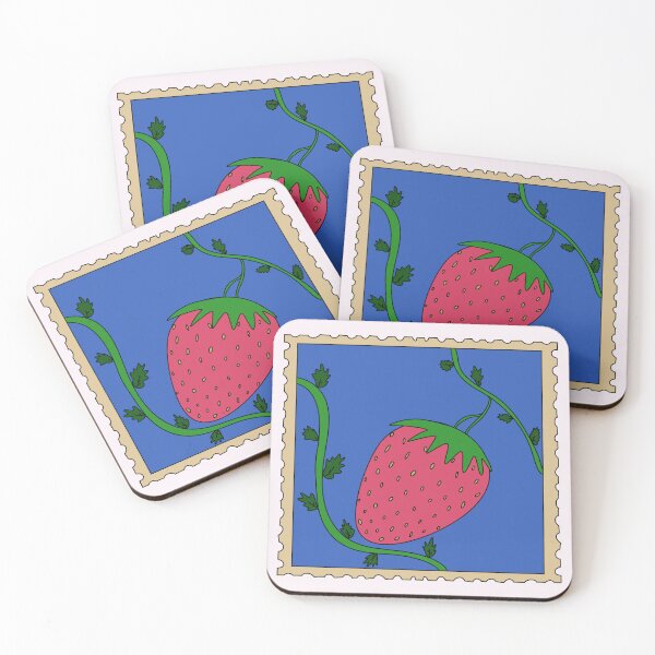 Aperçu de l'œuvre timbre fraise ! créée et vendue par bexapro.