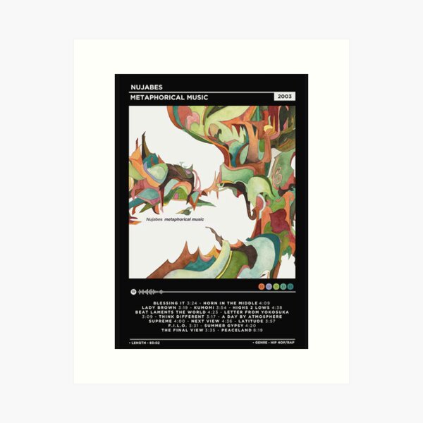 Artikel-Vorschau von Metaphorische Musik - Nujabes Album, designt und verkauft von StantonMacekov.