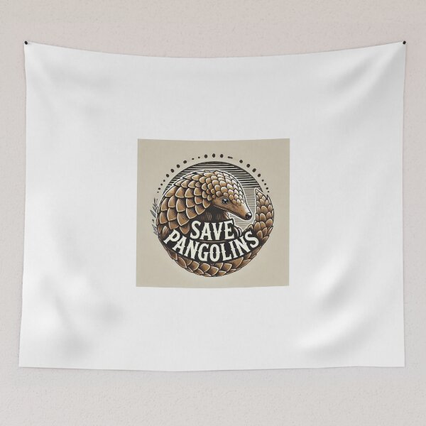 Item preview, SAVE PANGOLINS designed and sold by RetroPop23.