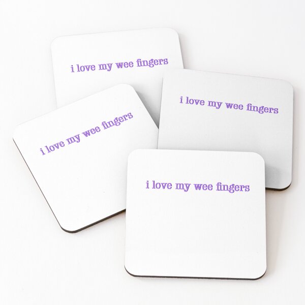 Item preview, i love my wee fingers - orla mccool designed and sold by my-wee-shoppe.