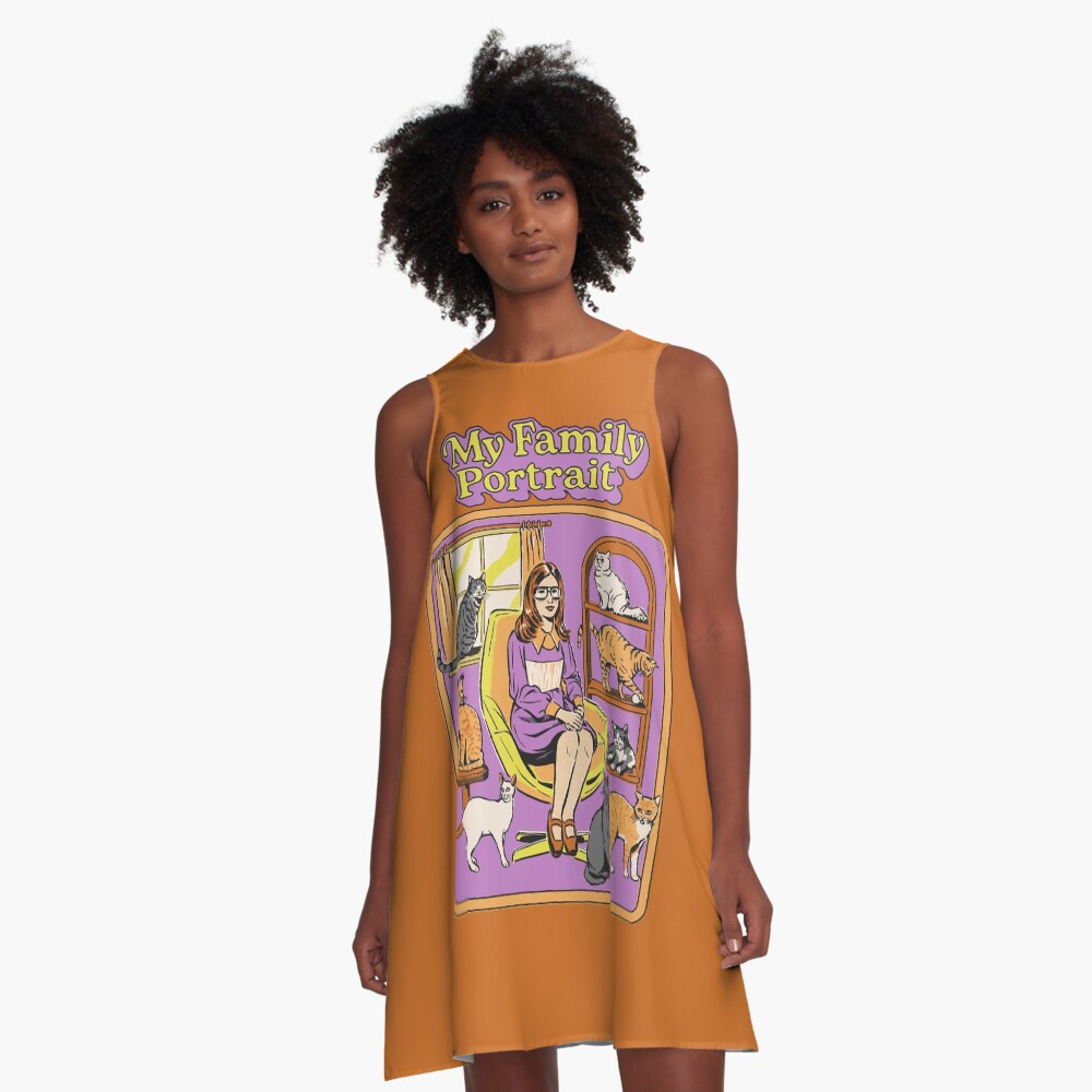 Artikel-Vorschau von A-Linien Kleid, designt und verkauft von stevenrhodes.