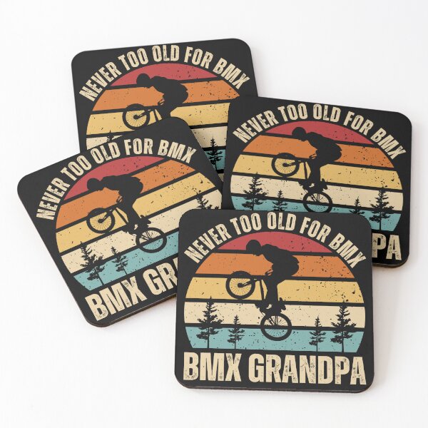 Item preview, Bmx grandpa never too old for bmx designed and sold by DesignDazzles.