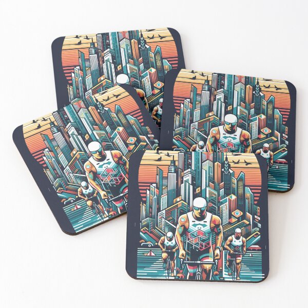Item preview, Awesome Triathlon in the Modern City designed and sold by autumnchu.