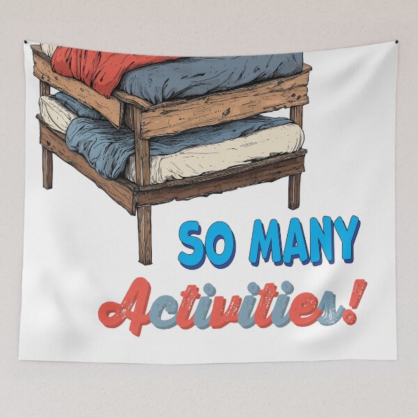 Item preview, Stepbrothers quote - "So many activities! It's making my head spin how many activities we can do." designed and sold by Galp.