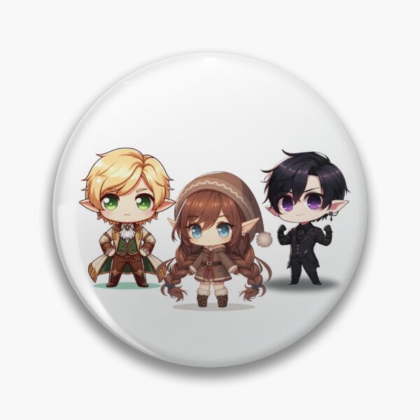 Item preview, Tamlin, Feyre, and Rhysand designed and sold by Cariselle CozyCorner.