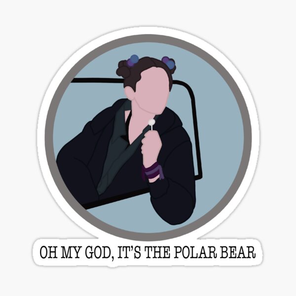 Vista previa del artículo con la obra «Dios mío, es el oso polar - Derry Girls», diseñado y vendido por my-wee-shoppe.