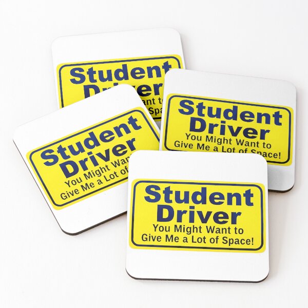 Item preview, "Student Driver: Keep Your Distance" designed and sold by GorillaGrodd.