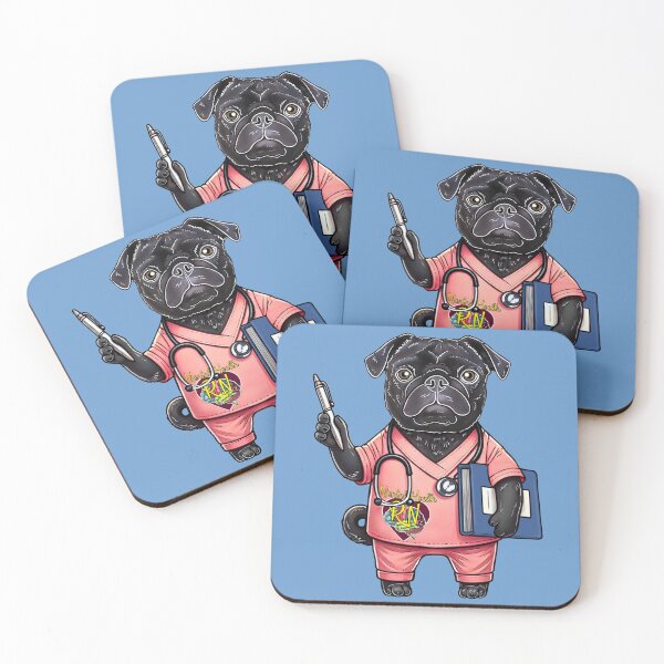 Item preview, Psych Nurse Puggy designed and sold by FivePugs.