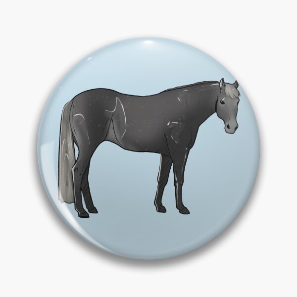 Item preview, Steel Gray American Quarter Horse designed and sold by Kgerdoodles.