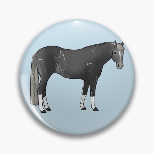 Item preview, Steel Gray American Quarter Horse designed and sold by Kgerdoodles.