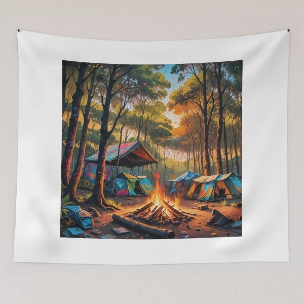 Item preview, Tenting my way designed and sold by Whispers of an Image.