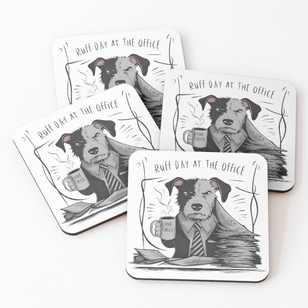 Item preview, Ruff Day at the Office - Funny Dog Work T-shirt designed and sold by Vector_Vibes.