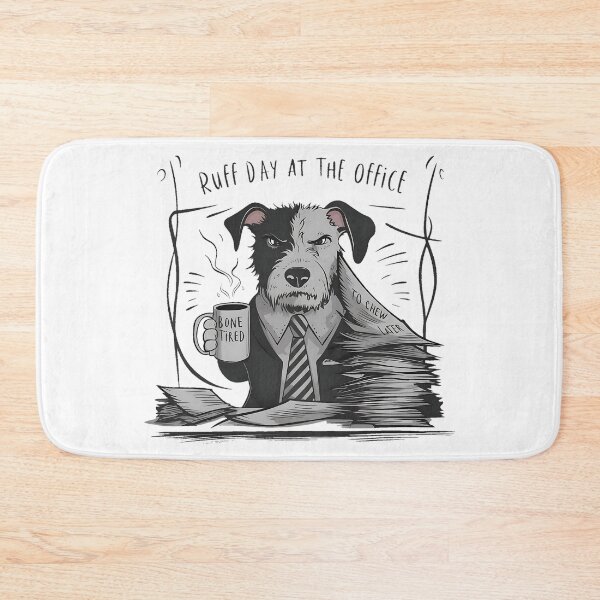 Item preview, Ruff Day at the Office - Funny Dog Work T-shirt designed and sold by Vector_Vibes.