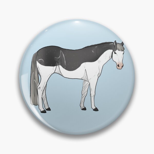 Item preview, Steel Gray Splash American Quarter Horse designed and sold by Kgerdoodles.