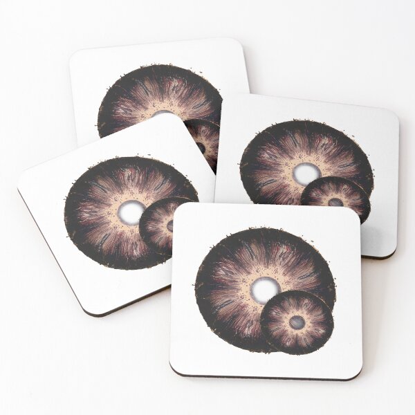 Item preview, Hero Fungi and Heroine Funga Psychedelic Psilocybe Cubensis Mushrooms Spore Canvas Photographic Art Print designed and sold by Zenithara.