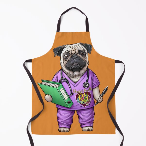 Item preview, Psych Nurse Puggy designed and sold by FivePugs.