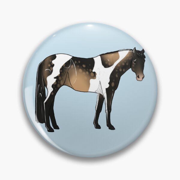 Item preview, Sooty Buckskin Tobiano American Quarter Horse designed and sold by Kgerdoodles.