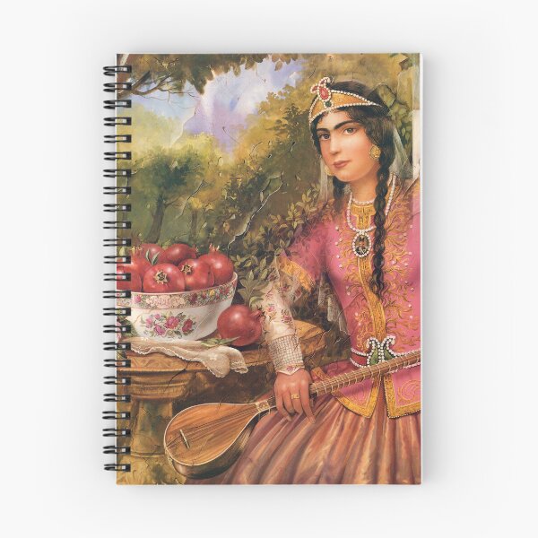 Item preview, Iranian Qajar era girl, Persian art, Iranian painting, Iran designed and sold by mazis.