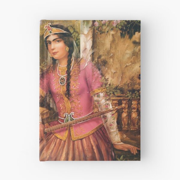 Item preview, Iranian Qajar era girl, Persian art, Iranian painting, Iran designed and sold by mazis.
