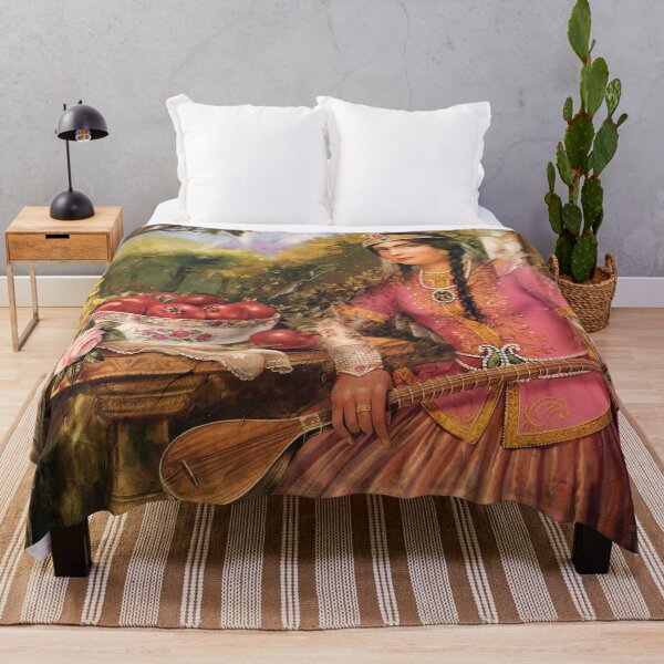 Item preview, Iranian Qajar era girl, Persian art, Iranian painting, Iran designed and sold by mazis.