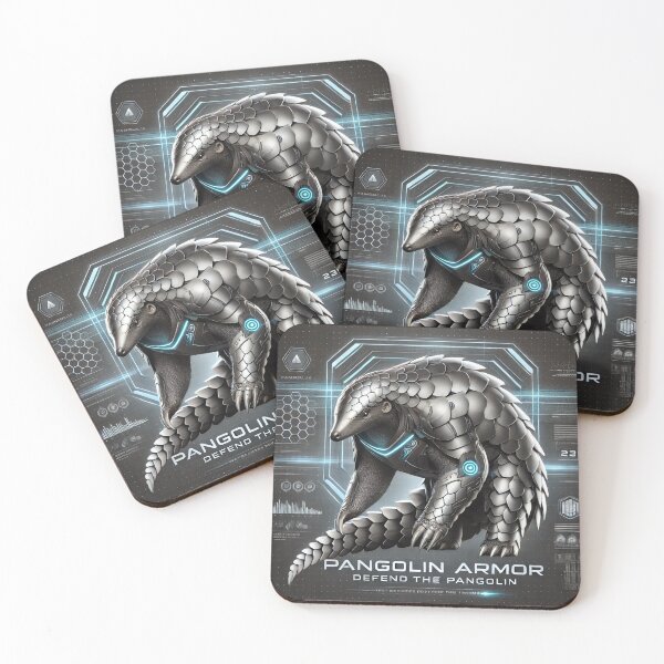 Item preview, Futuristic Pangolin Armor designed and sold by RetroPop23.