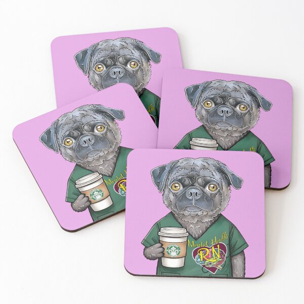 Item preview, Psych Nurse Puggy designed and sold by FivePugs.