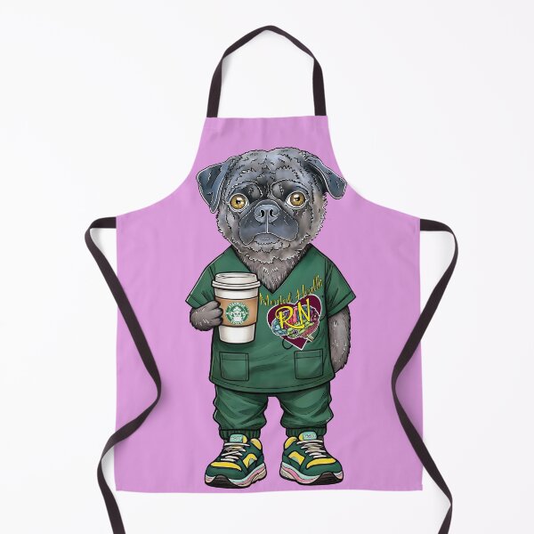 Item preview, Psych Nurse Puggy designed and sold by FivePugs.