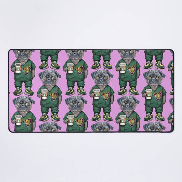 Item preview, Psych Nurse Puggy designed and sold by FivePugs.