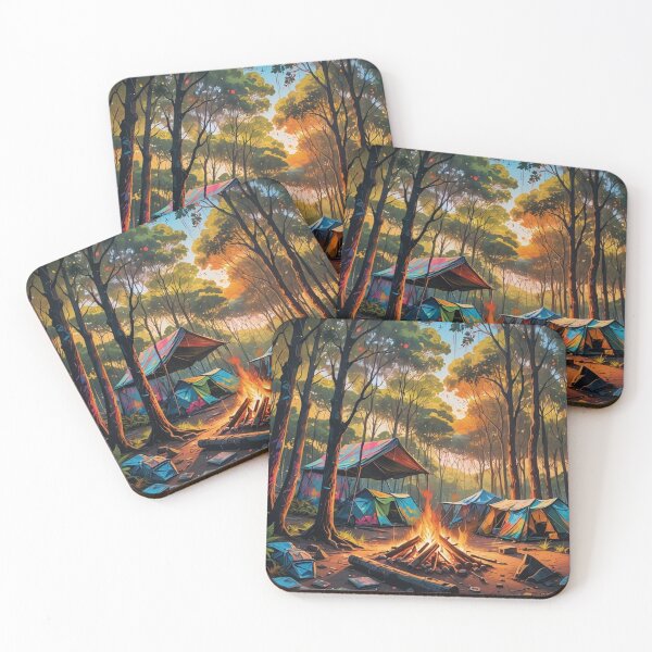 Item preview, Tenting my way designed and sold by Whispers of an Image.