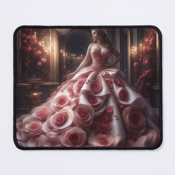 Item preview, Rose Couture AI Gown designed and sold by Fantasy-Fashion.