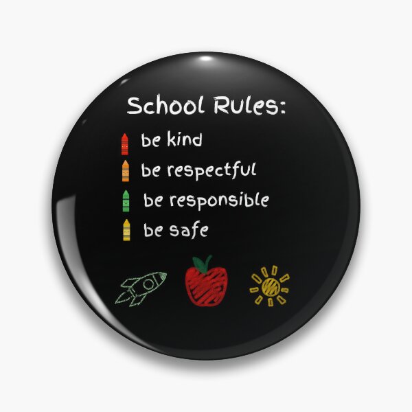 Item preview, School Rules designed and sold by 7ofUsDesigns.