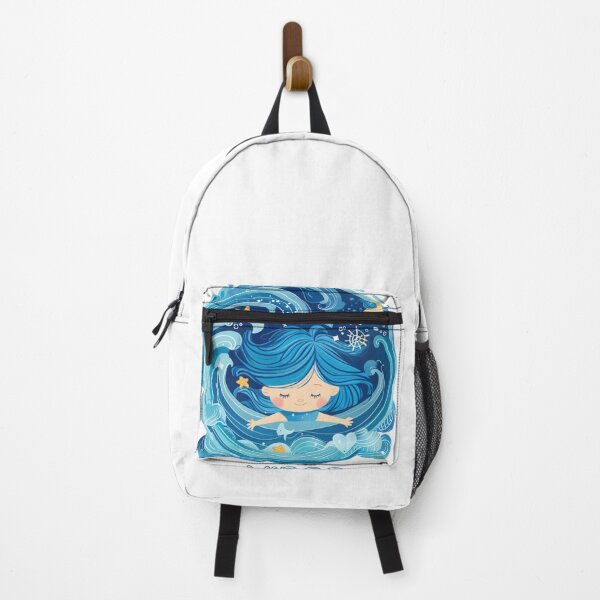 Item preview, Virgo painting, sea water theme designed and sold by Stickerbynp1.
