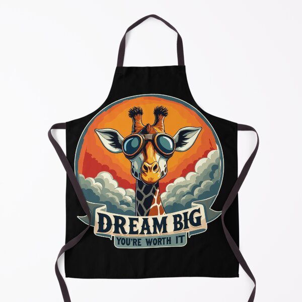 Item preview, Dream Big Dreaming Giraffe Design designed and sold by jondollars.