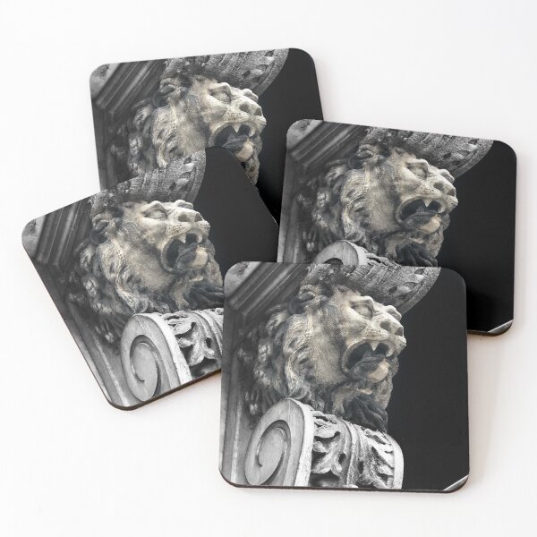 Item preview, The Stone Lion Watches Time Passing By designed and sold by MyPhotoDreams.