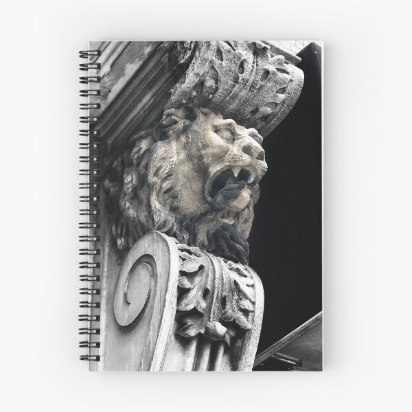 Item preview, The Stone Lion Watches Time Passing By designed and sold by MyPhotoDreams.