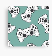Playstation controller Canvas Print