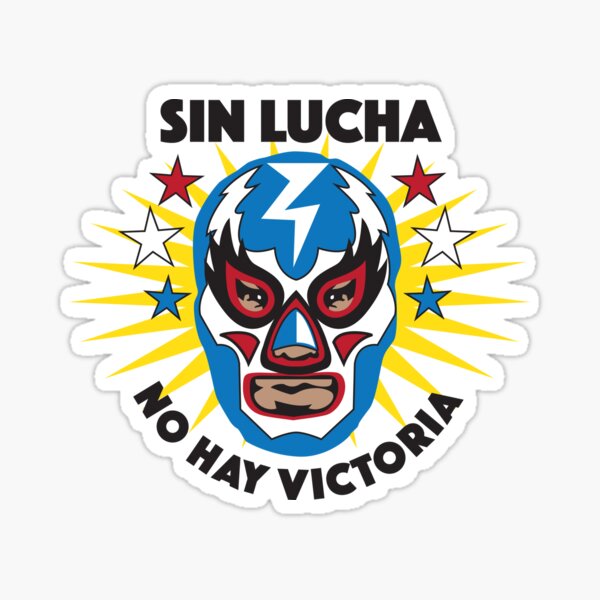 Vista previa del artículo con la obra «Luchador, Sin Lucha No Hay Victoria», diseñado y vendido por Magdalena Thornton.