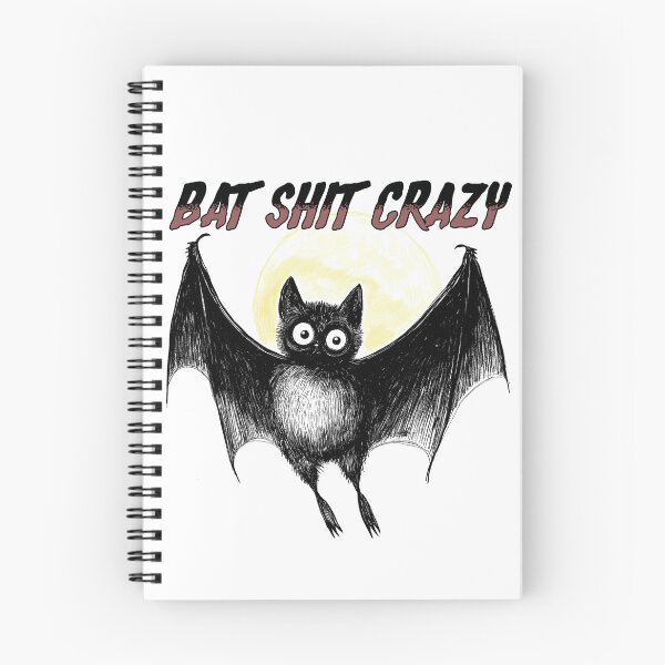 Item preview, Bat Shit Crazy Funny Halloween Design designed and sold by rutthawitc.
