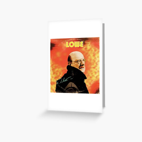 David Bowie Meets Arthur Lowe Greeting Card