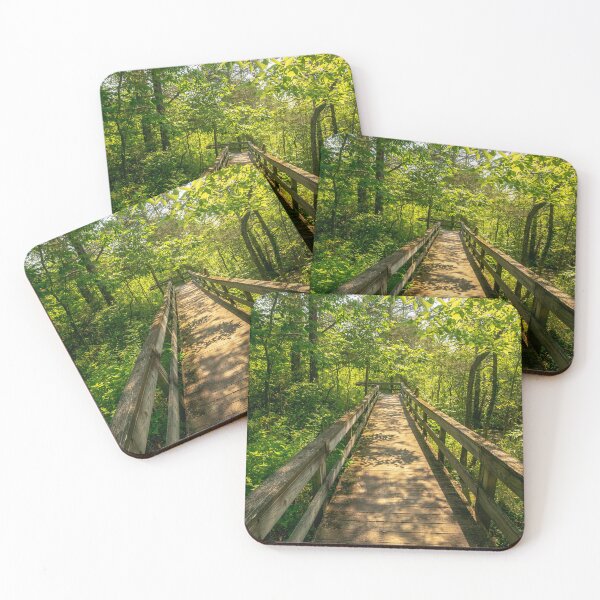 Item preview, Wooden Walking Path in Shawnee Forest designed and sold by Brody McCauley.