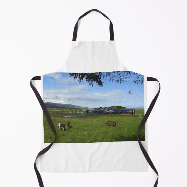 Item preview, Brora's Dalchalm Crossing with Swallows  designed and sold by sandysshoots.