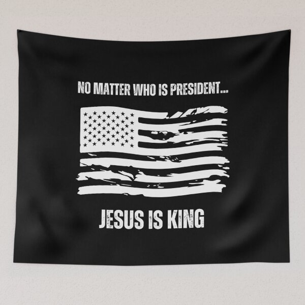 Item preview, No importa quién sea presidente... Jesús es el Rey designed and sold by 7ofUsDesigns.