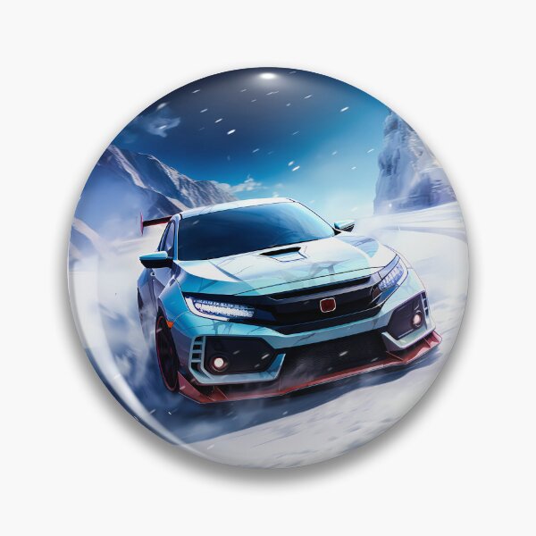 Item preview, Winter Warrior Ultimate Japanese Hot Hatch in Action designed and sold by RevUpDesign.