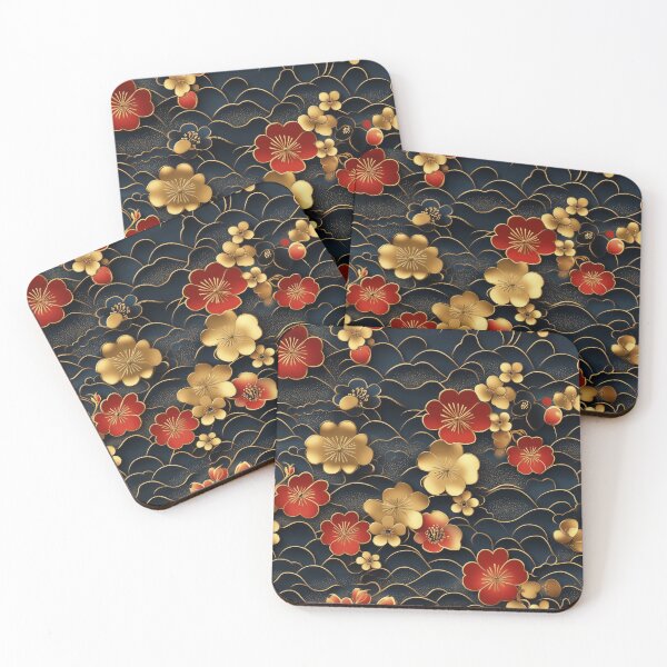 Item preview, Traditional Japanese Floral Design designed and sold by chi3-jp.