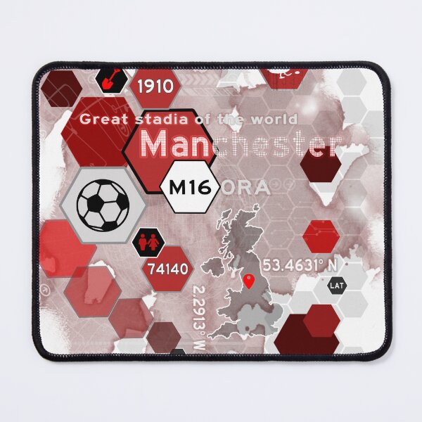 Item preview, Manchester - Great stadiums 1 designed and sold by OneKickDuck.