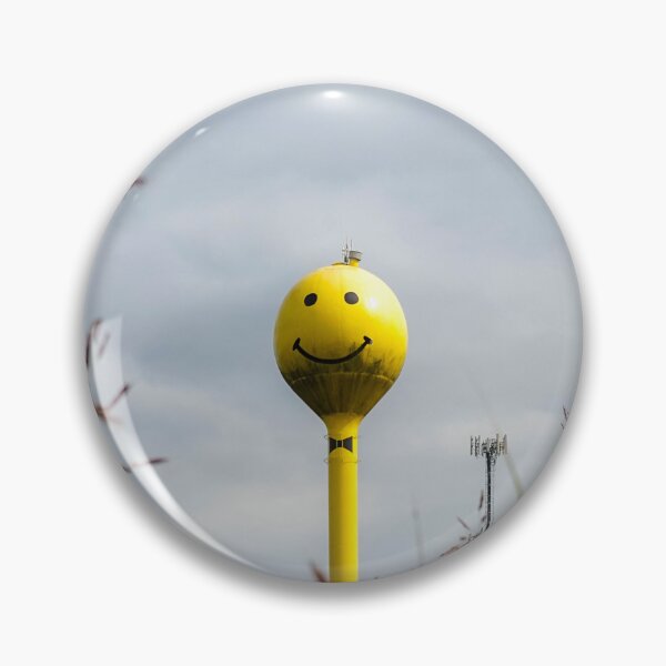 Item preview, Smiley Face Water Tower in Makanda, IL designed and sold by Brody McCauley.