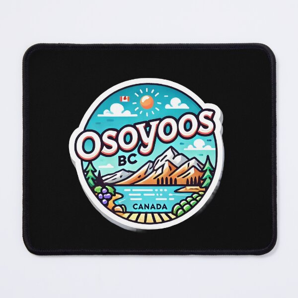 Item preview, Osoyoos BC Canada Summer Travel Funny Gifts Art designed and sold by BadhbhArt.