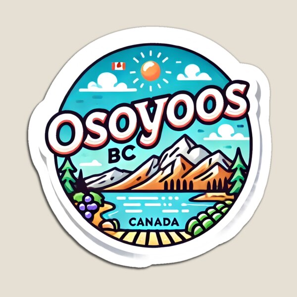 Item preview, Osoyoos BC Canada Voyage d'été Cadeaux amusants Art designed and sold by BadhbhArt.