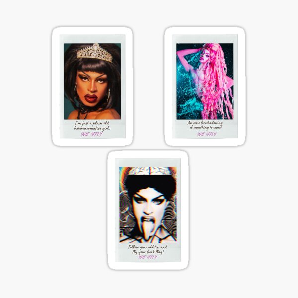 Yvie Oddly HD Sticker Set / T Shirt Sticker